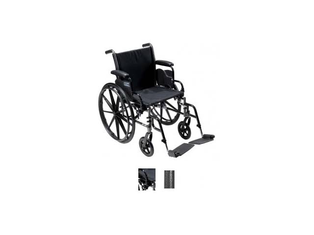 Light Weight Wheelchair with Flip Back Removable Arms G9705