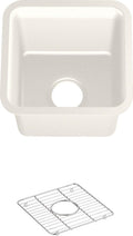Matte Black 15 x 15 x 9-1/2 Neoroc under-mount bar sink N2623