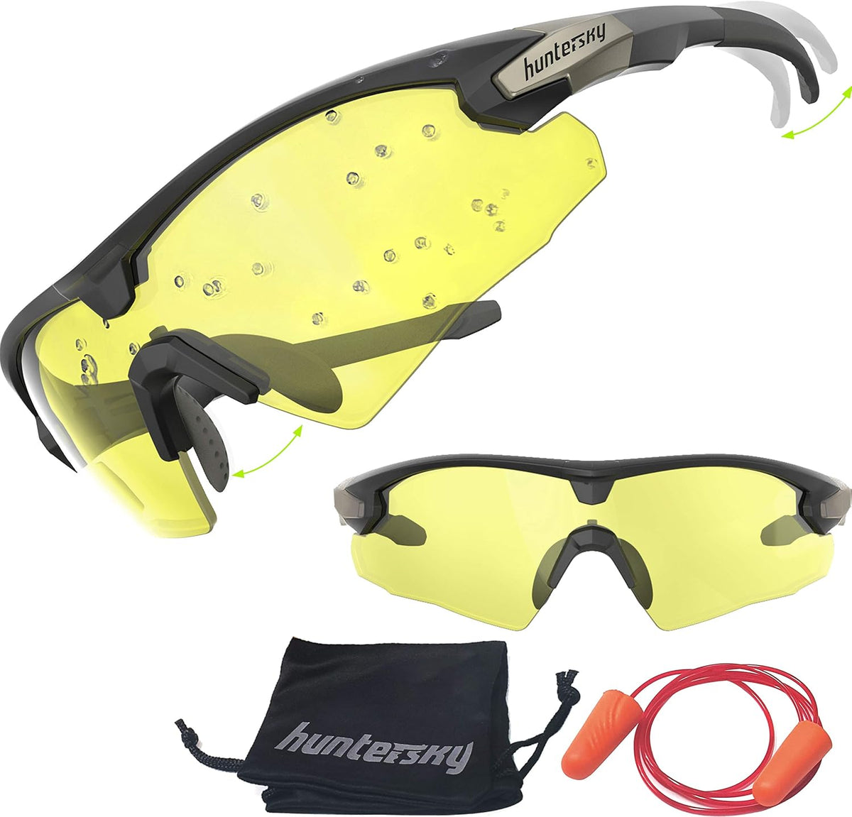 Tactical Shooting Glasses Pack of 2 C3693