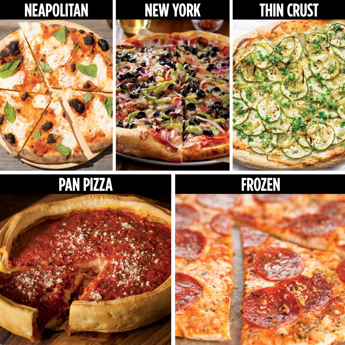 5-in-1 Outdoor Electric Pizza Oven Q85002