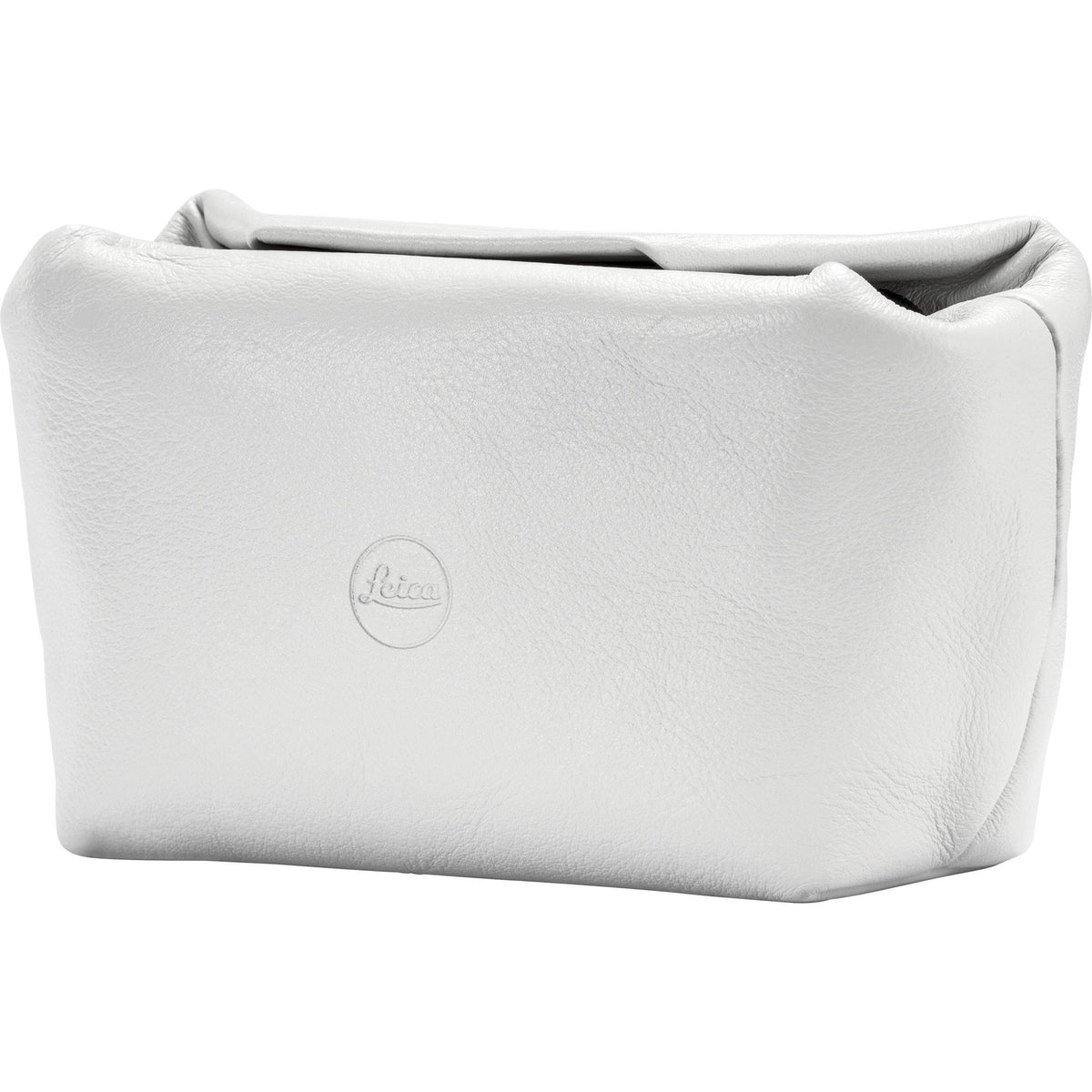 White Soft Leather Pouch J58494