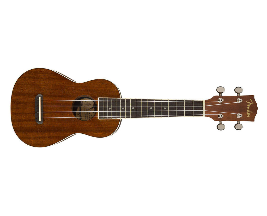 Soprano Acoustic Ukulele with Laminated Mahogany Top and Back K154