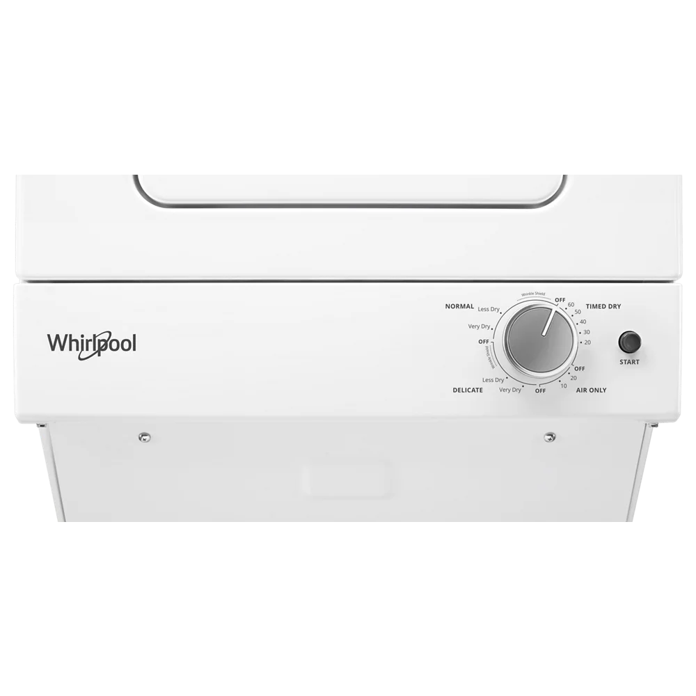 24" Wide White Laundry Center V5533