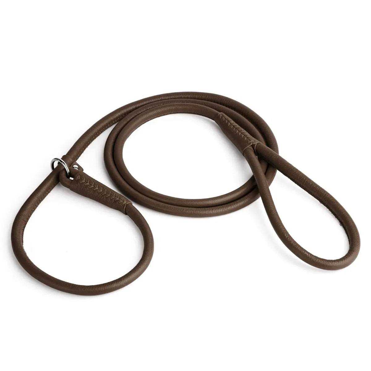 Leather Round Slip Lead O888