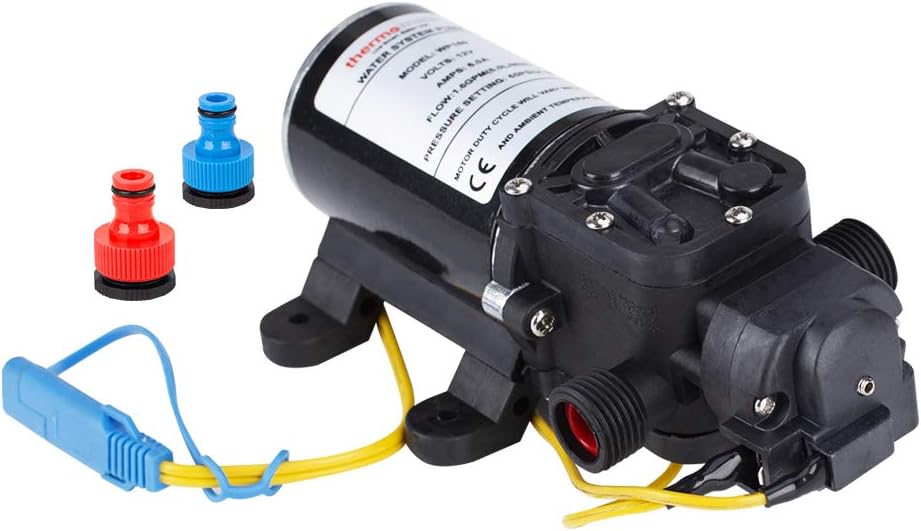 1.6GPM Diaphragm Water Pressure Booster Pump 12V DC L535864