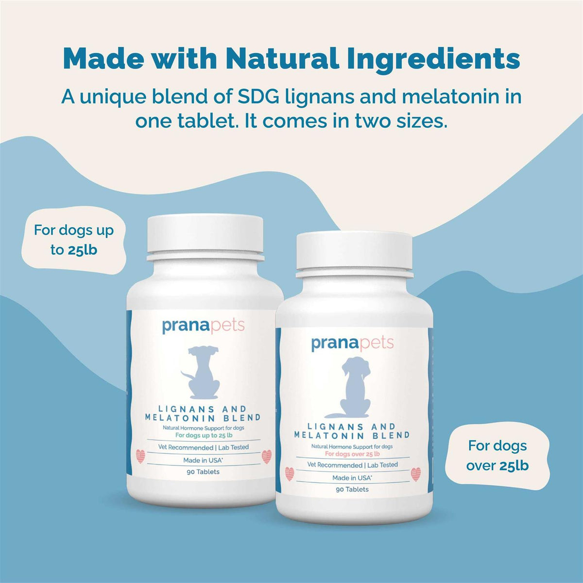 Lignans & Melatonin Blend Medicine for Dogs T385