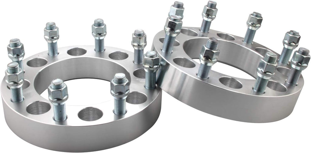 2PC 8x170 to 8x6.5 Wheel Adapters 1.5 Inch with 14x1.5 Studs Pack of 2 E2980
