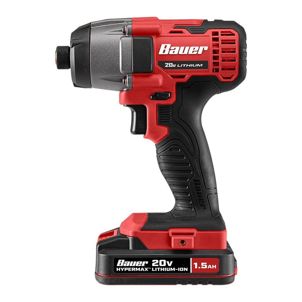 20V Cordless 1/4 in. Hex Compact Impact Driver Kit with Battery and Charger Z18520