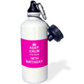 18th Birthday Hot Pink Sports Water Bottle Z591