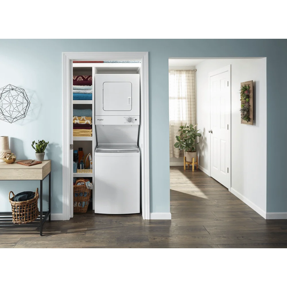 24" Wide White Laundry Center V5533