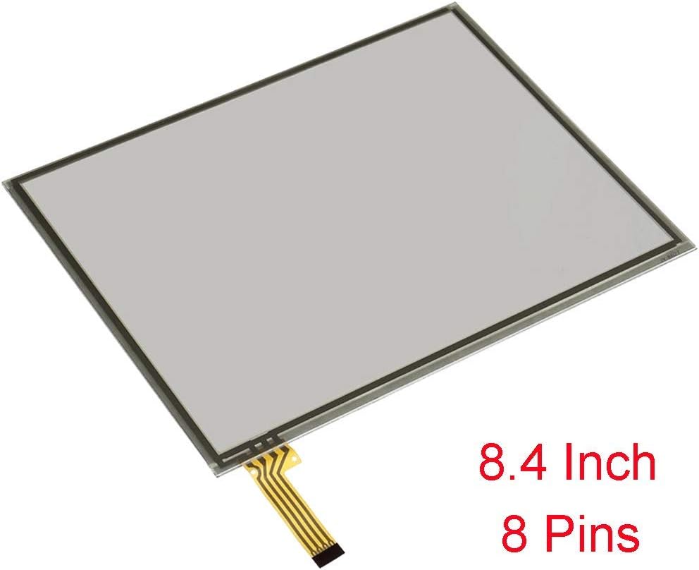 Touch Screen Glass Digitizer Replacement for Jeep Cherokee and Ram 1500, Pack of 2 J961