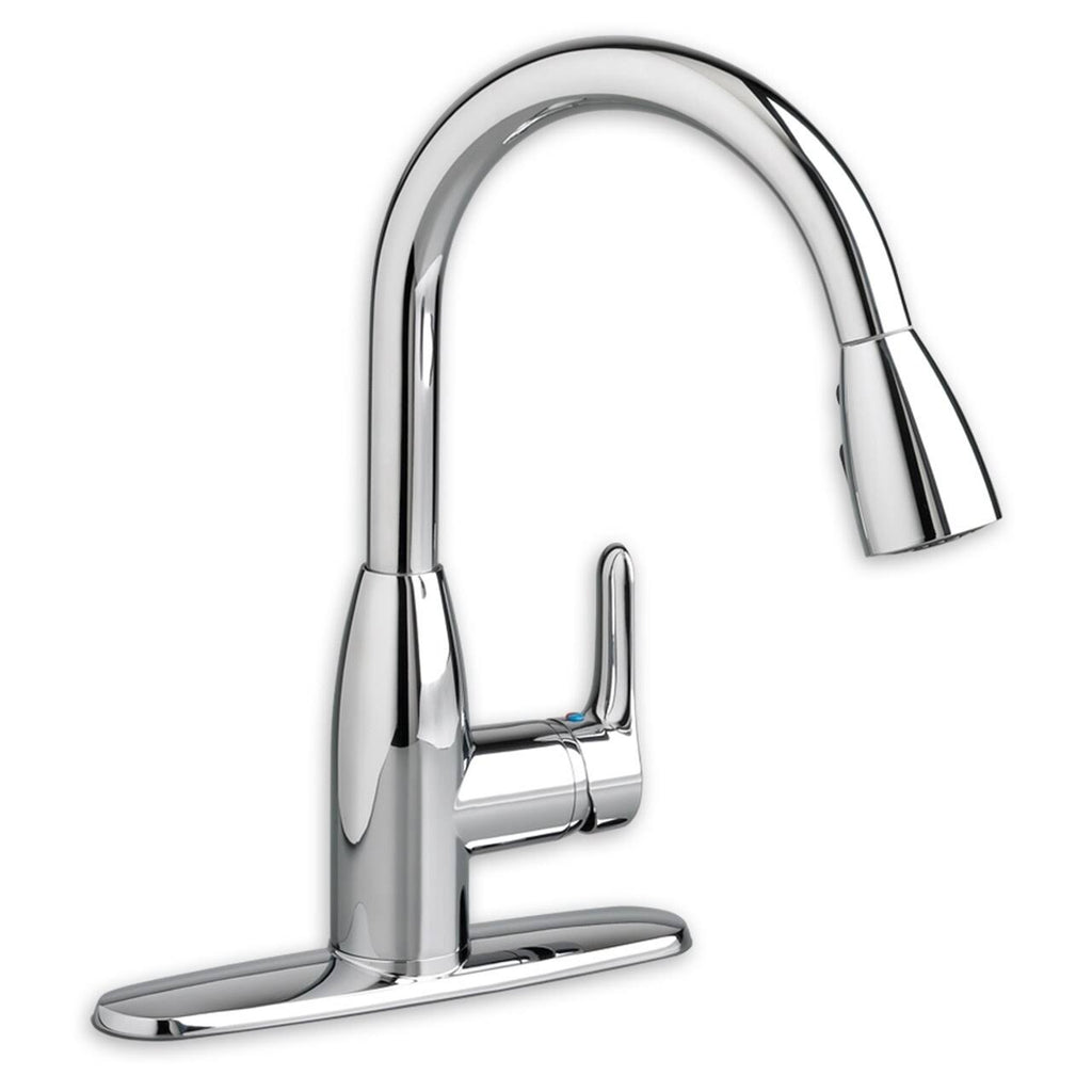 Chrome Single Handle Pull-Down Kitchen Faucet E3322