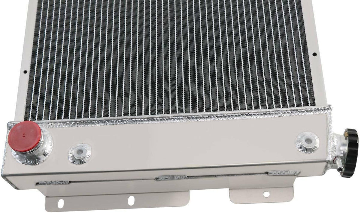 4 Row Aluminum Radiator for Chevy Camaro Pontiac Firebird L6 V8 Engine C2574