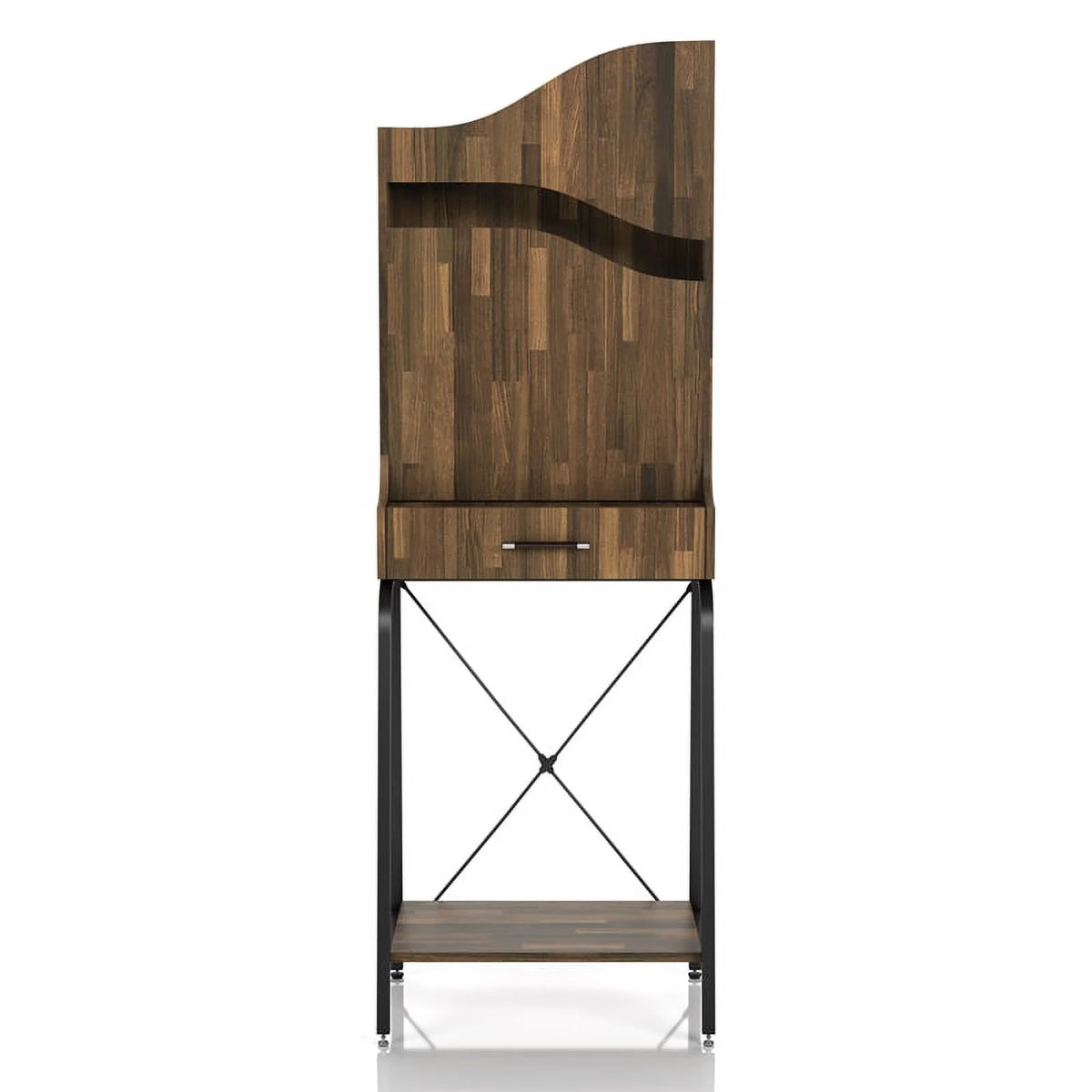 Wood 2-Shelf Mini Bar F6740