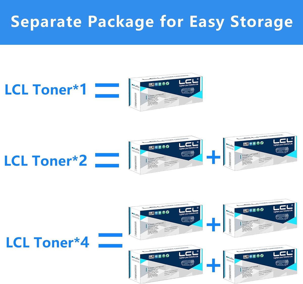 Compatible Toner Cartridge Replacement 1-Pack Black U55502