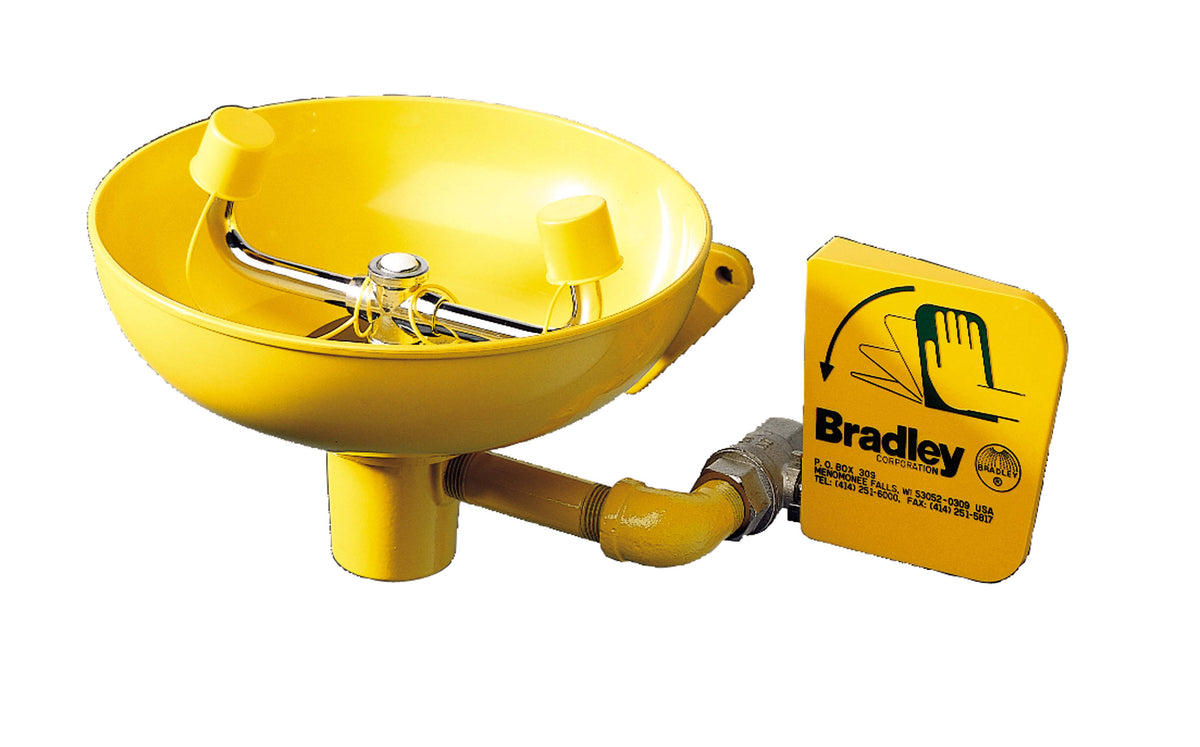 Eyewash Fixture with Wall Bracket K655