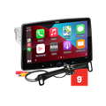 1 Din CarPlay Android Auto Stereo with Backup Camera N539043