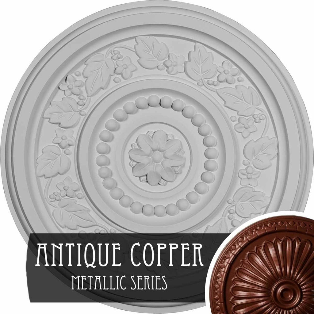 16 1/8x22OD x 5/8x22P Marseille Ceiling Medallion I6511