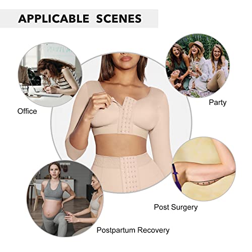 Arm Shaper Compression Sleeves Shapewear Bra S768236