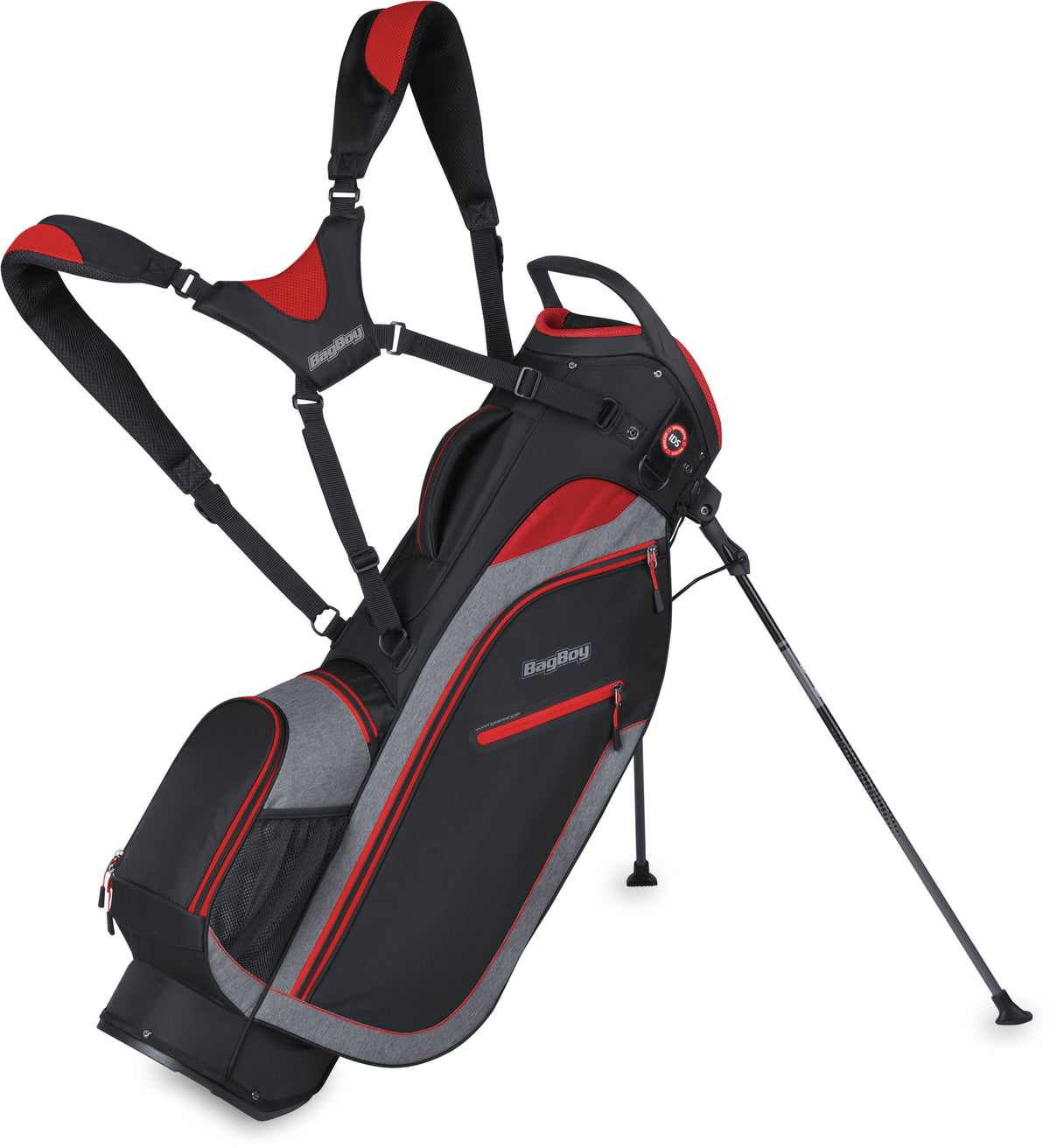 TL Stand Bag Black/Red C673668