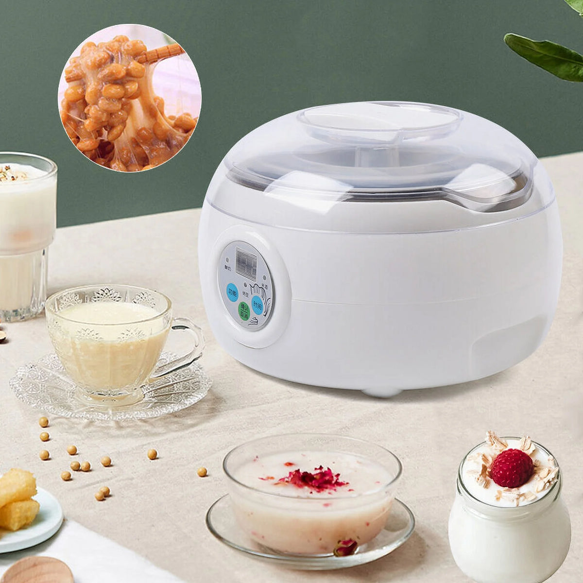 1.5L Stainless Steel Digital Yogurt Maker A653