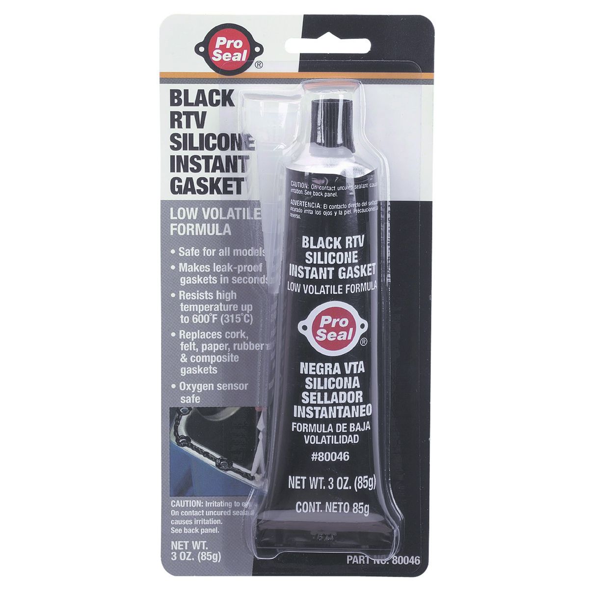 Black RTV Silicone E638334
