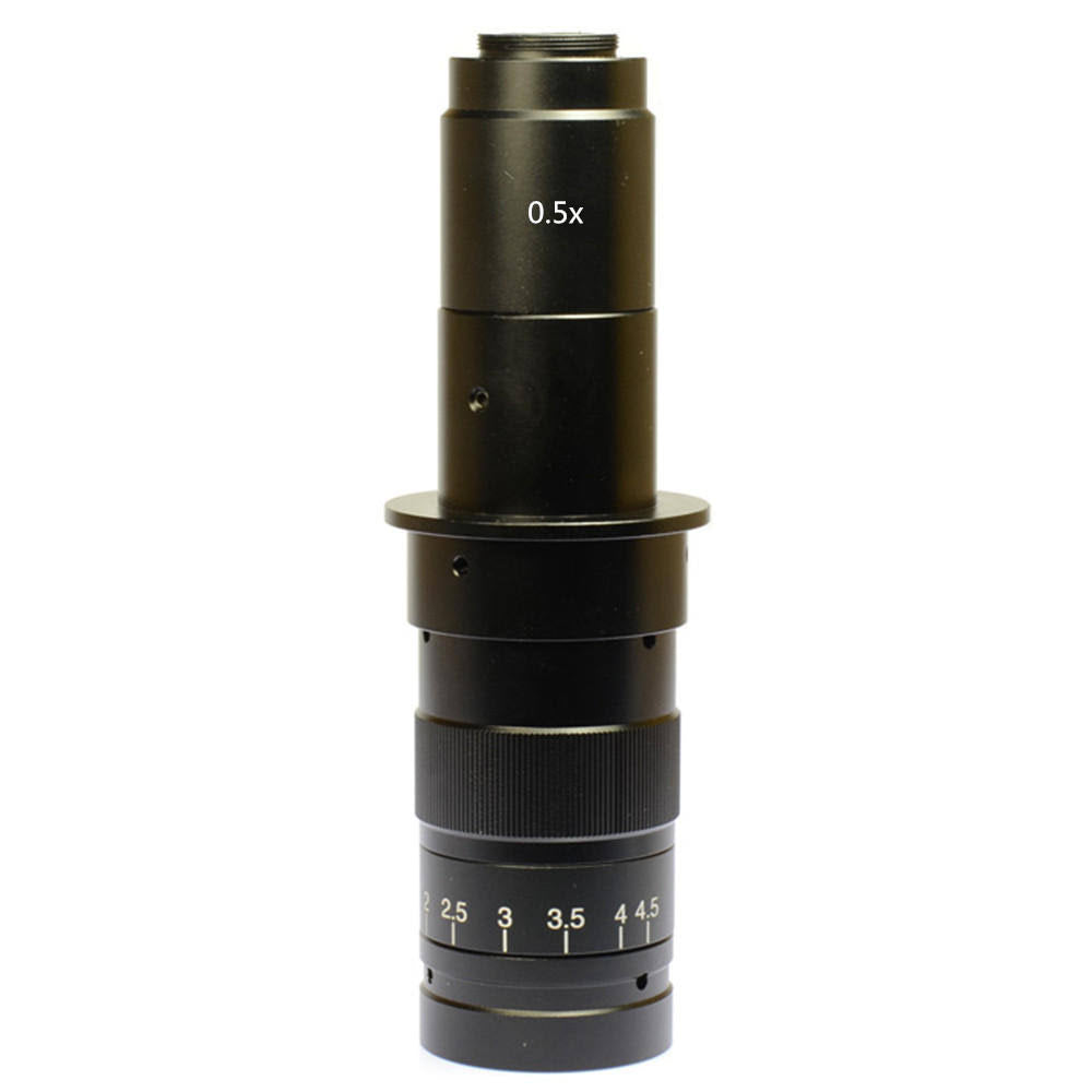34MP 2K USB Industrial Microscope Camera with 180X C-Mount Lens W4011