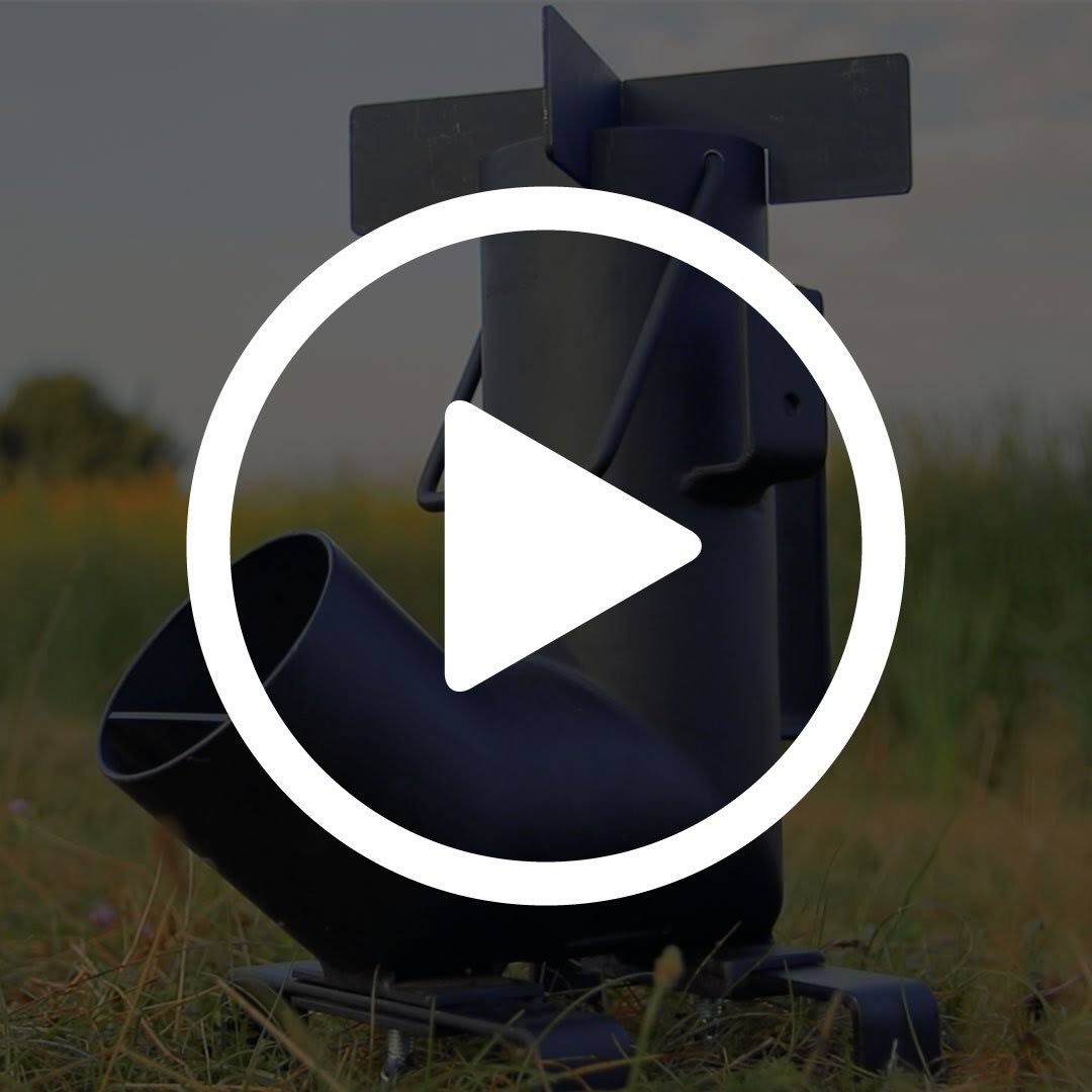 Camping Rocket Stove with Carrying Bag B185297