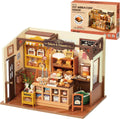 Miniature Dollhouse Kit with LED Lights Q601520