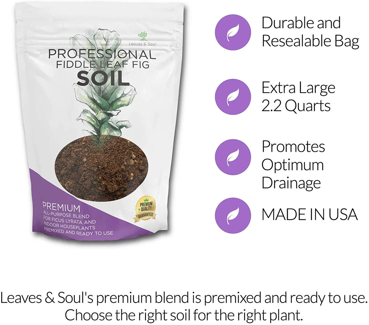 Indoor Potting Mix All Purpose Soil, 2.2 G965