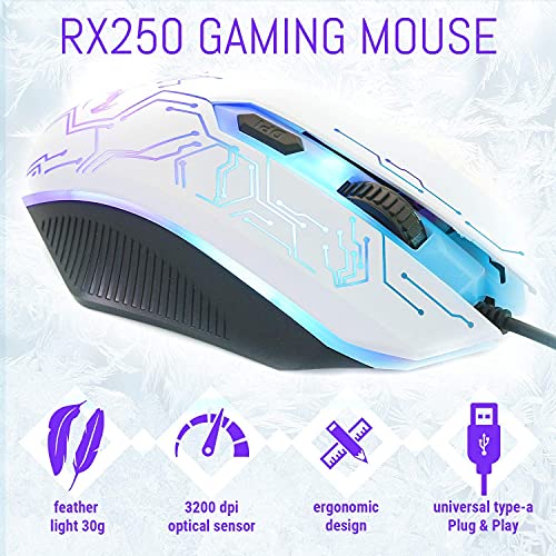 Wired LED RGB Backlight Gaming Keyboard and Mouse and Mouse pad and Gaming Headset 4 in 1 W149