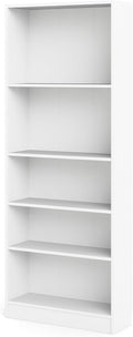 White 5 Shelf Bookcase J293188