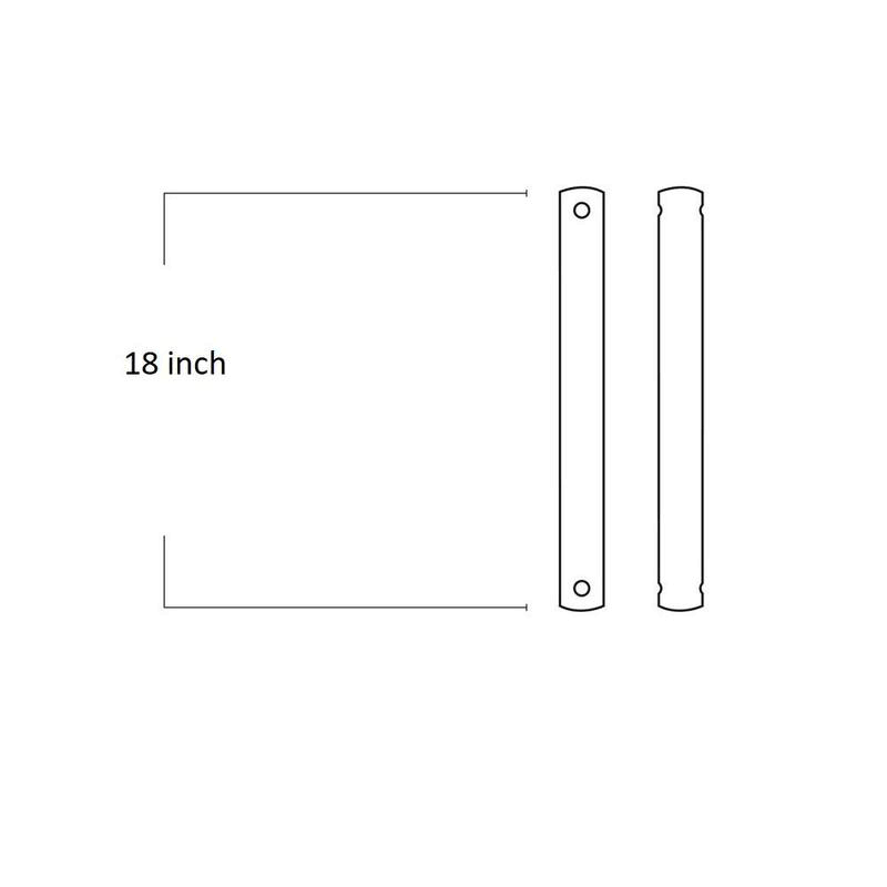 24x22 Minimalist Downrod P6199