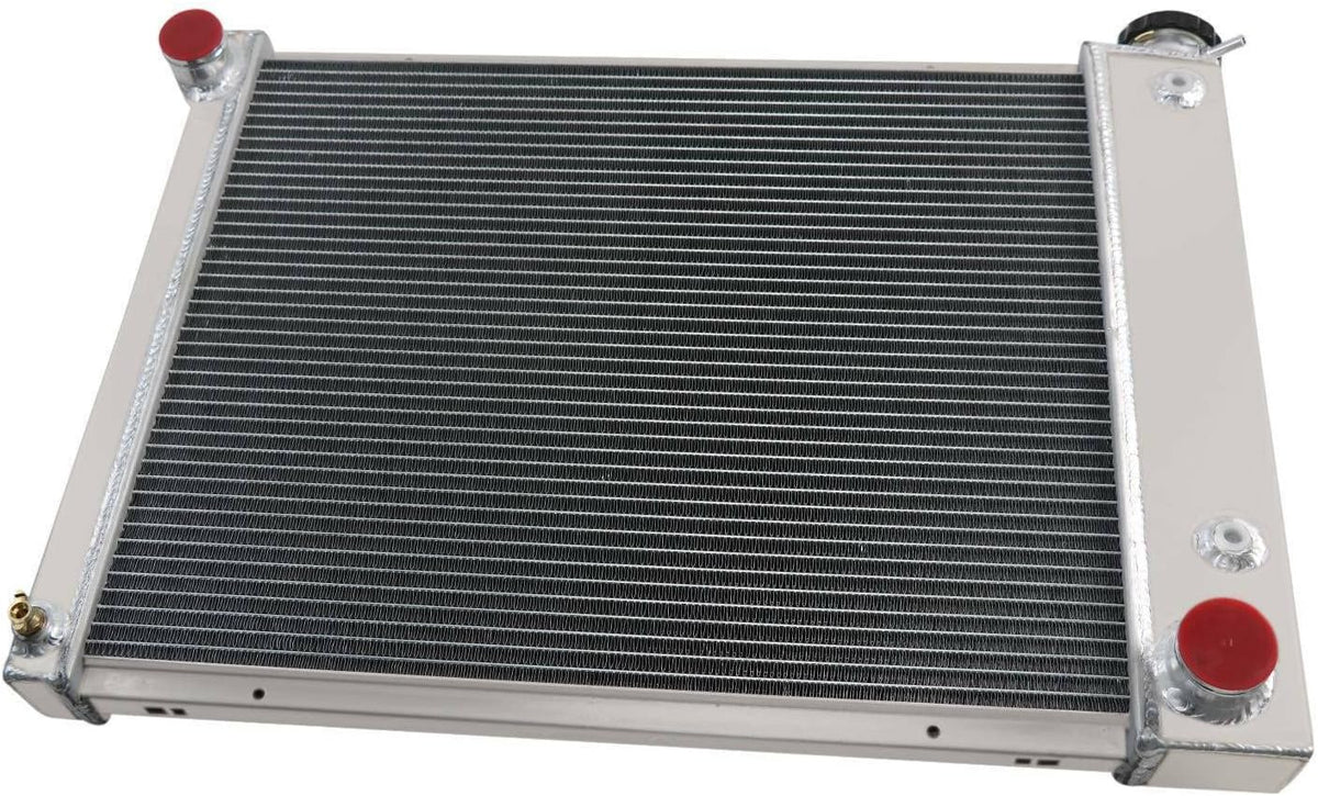 4 Row Aluminum Radiator for Chevy Camaro Pontiac Firebird L6 V8 Engine C2574