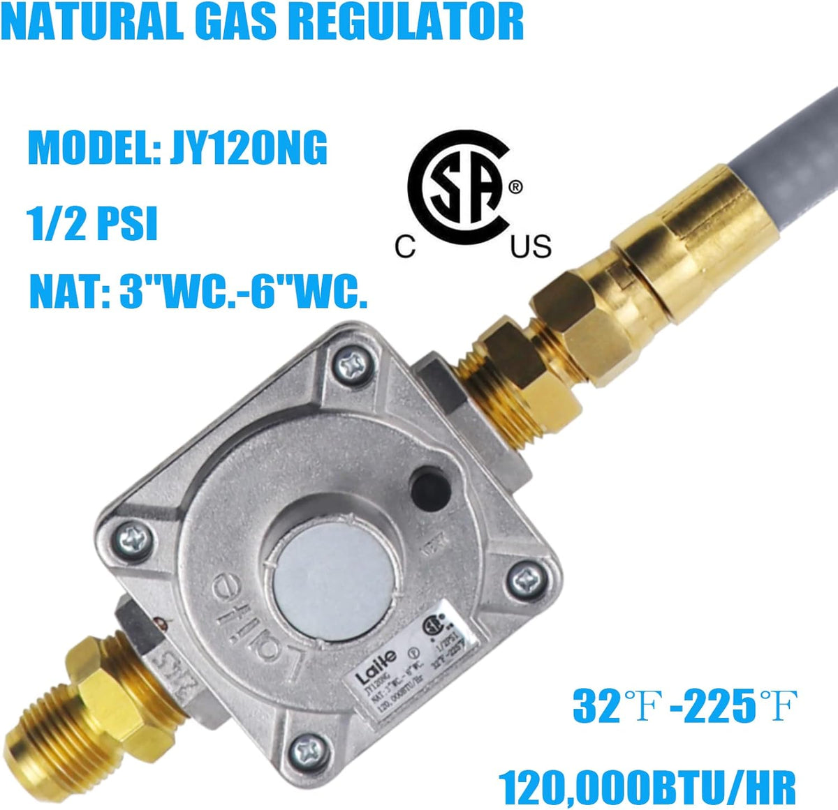 10Ft Natural Gas Conversion Kit Propane to Natural Gas X2301