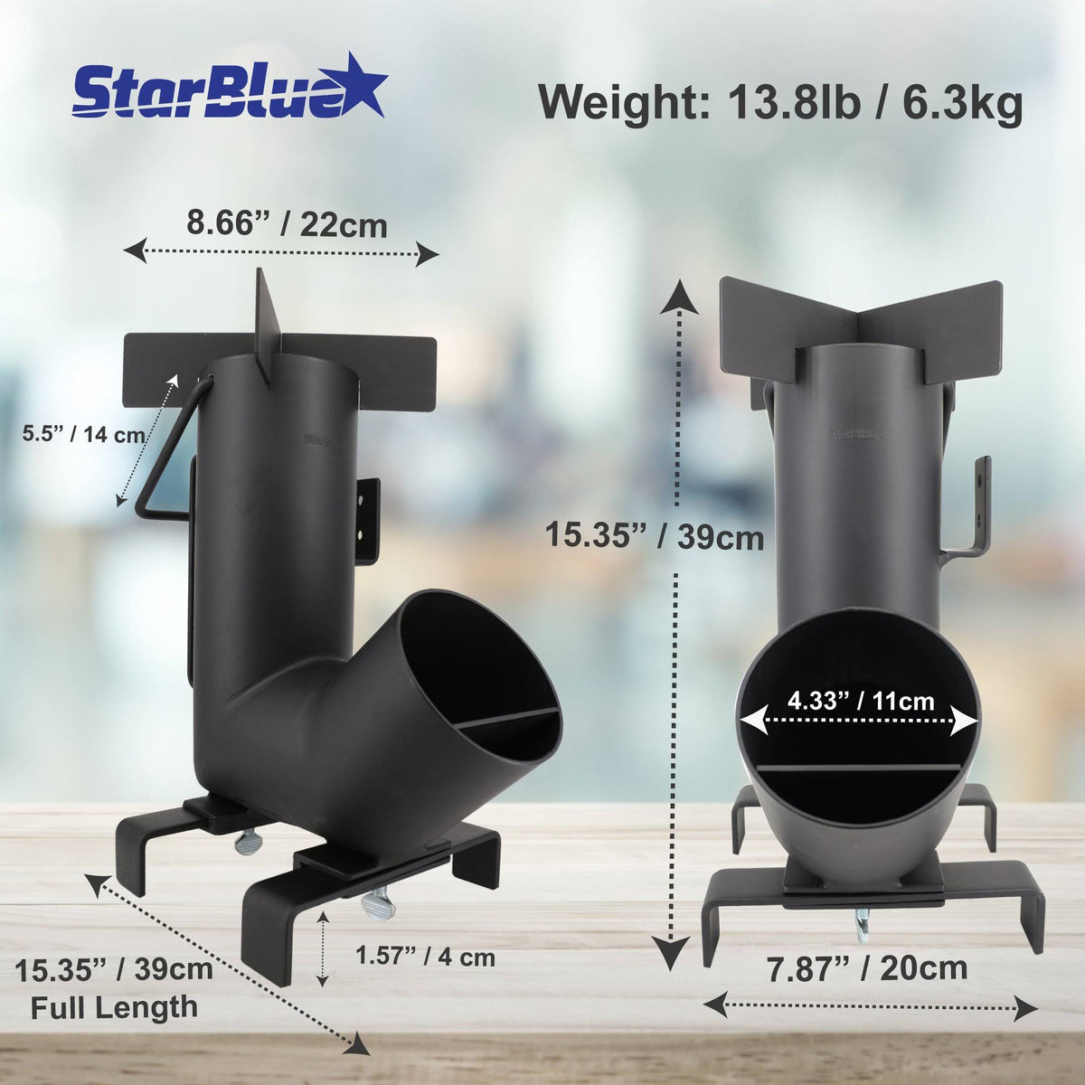 Camping Rocket Stove with Carrying Bag B185297