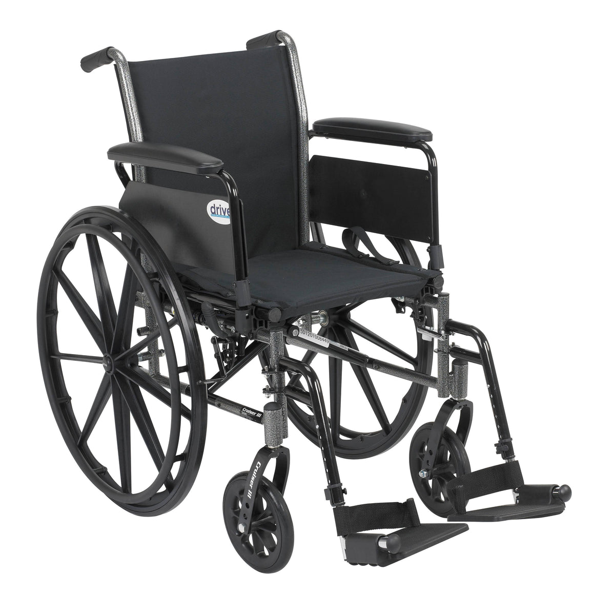 Light Weight Wheelchair with Flip Back Removable Arms G9705