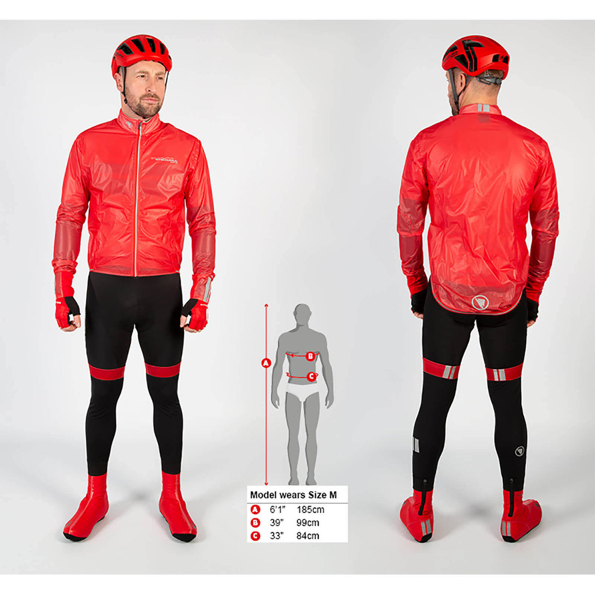 White Cycling Cape N171886