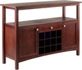 Walnut Buffet Cabinet I65492