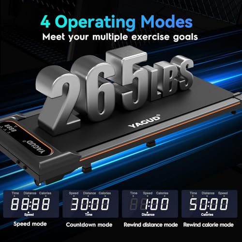 Portable Under Desk Treadmill with Remote Control and LED Display L611528
