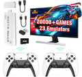Wireless Retro Game Console with 20000+ Games and 4K HDMI Output D63366