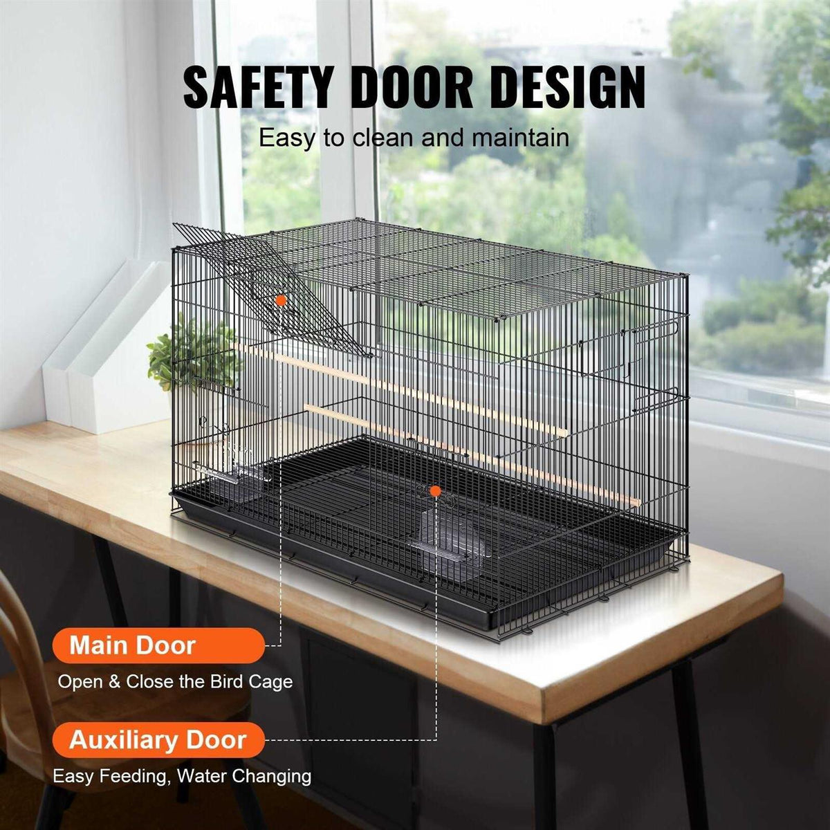 30 inch Metal Bird Cage O13496