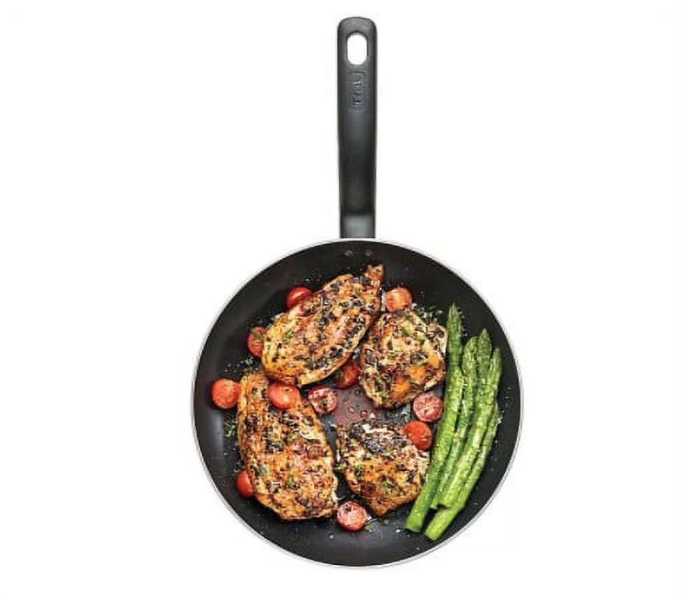 3-Piece Nonstick Aluminum Fry Pan Set in Black J1195
