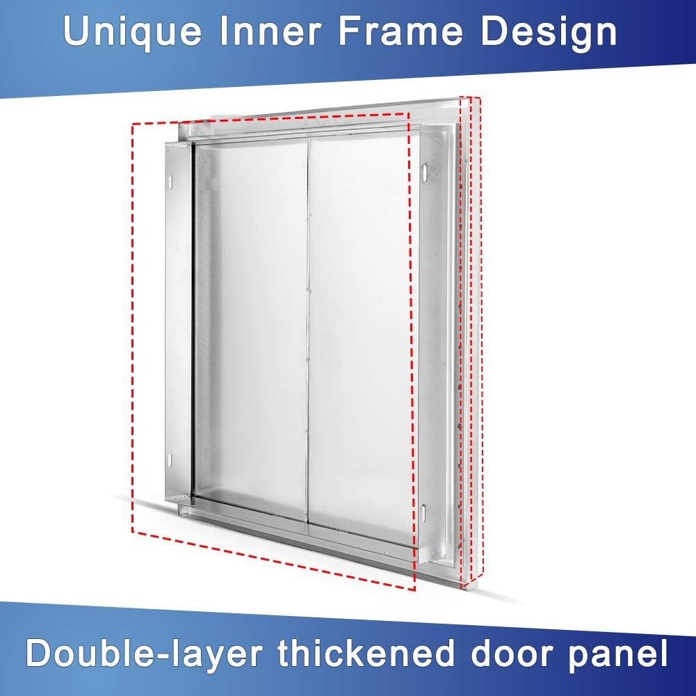 18 W x 21 H Stainless Steel Single Access Door Y3739