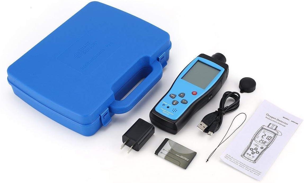 Oxygen Gas Meter Digital O2 Tester M852217