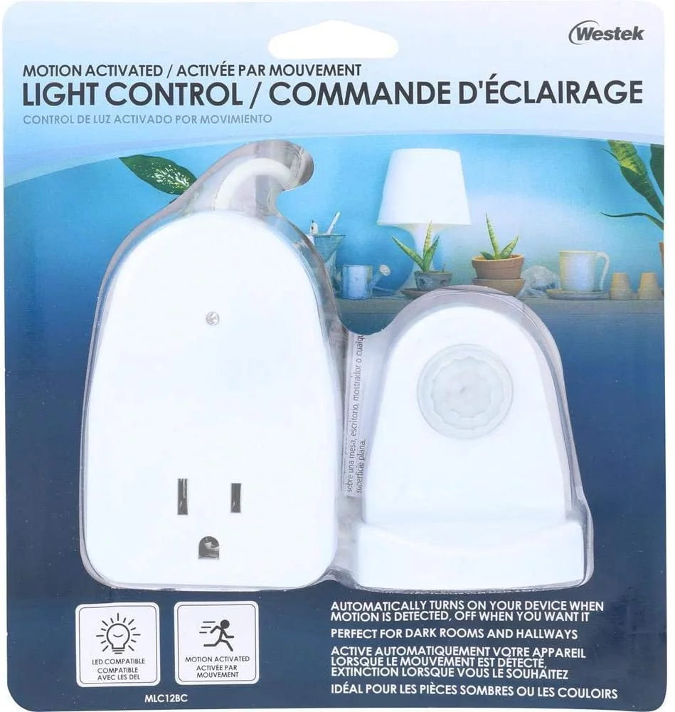 Indoor Plug-In Motion Activated Light Control V30126