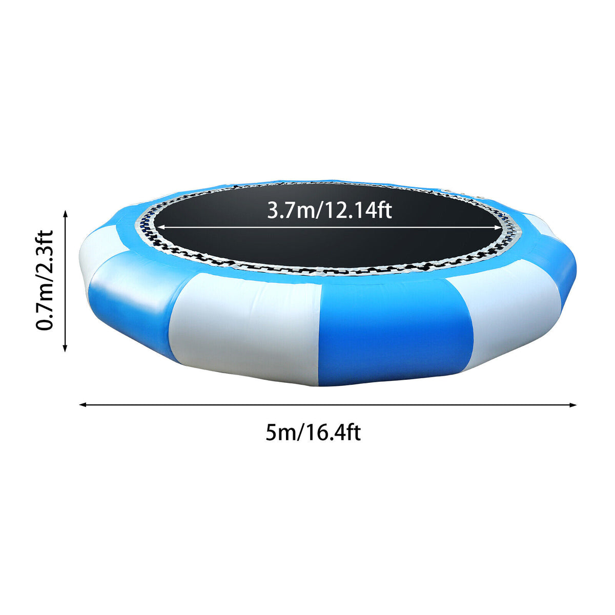 17ft Inflatable Bounce Water Trampoline U63740