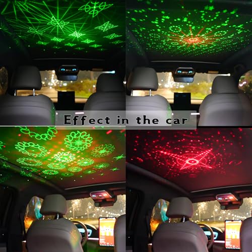 Sound Activated Mini Laser Light Projector with Remote Control S114