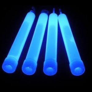 100 Industrial Grade Blue Light Sticks V787
