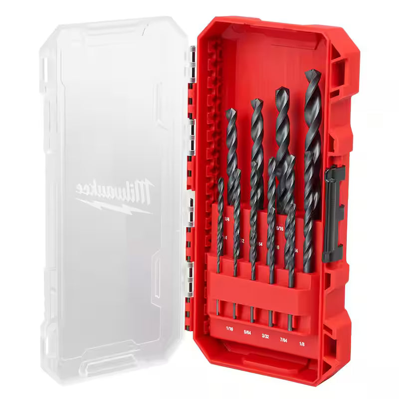 Black Oxide Drill Bit Set 15-Piece K8460